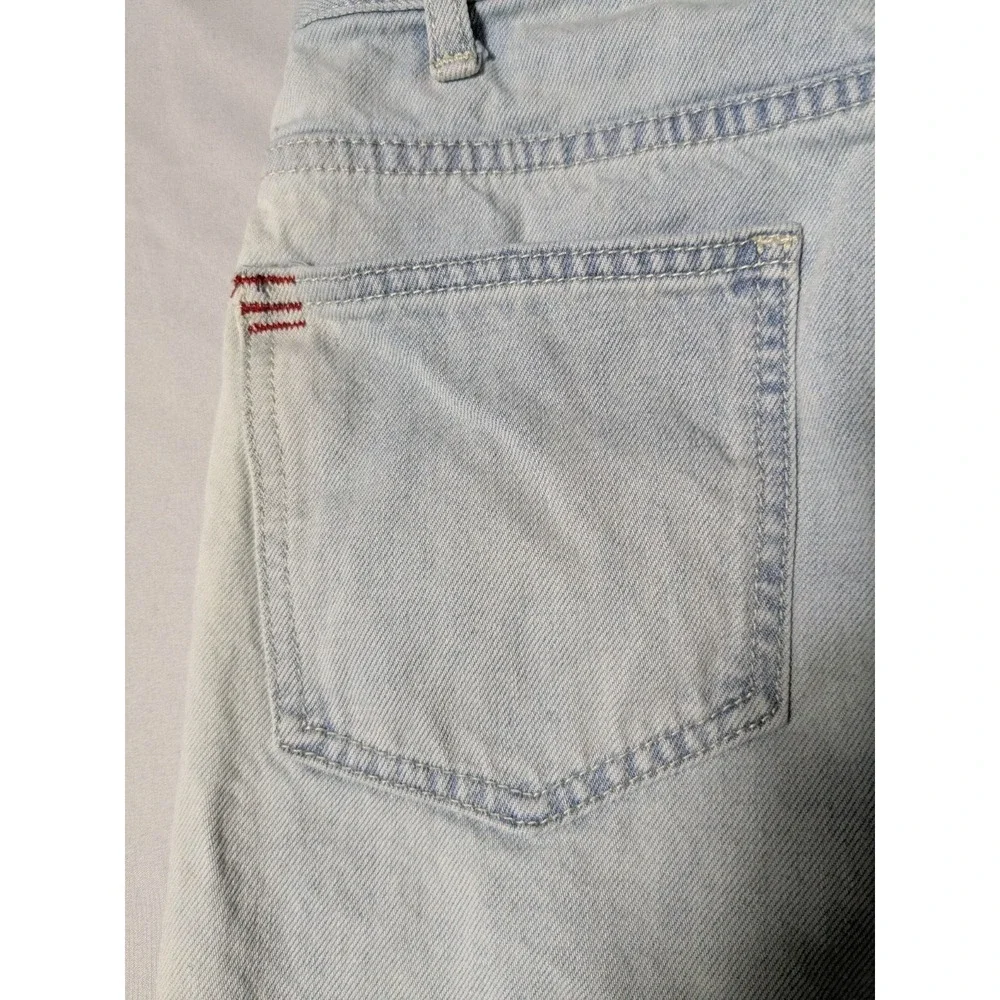 BDG URBAN OUTFITTER LONG LINE‎ CARPENTER Women Size 27 Blue Dyed Denim Shorts